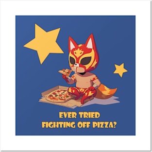 Pizza Luchador Posters and Art